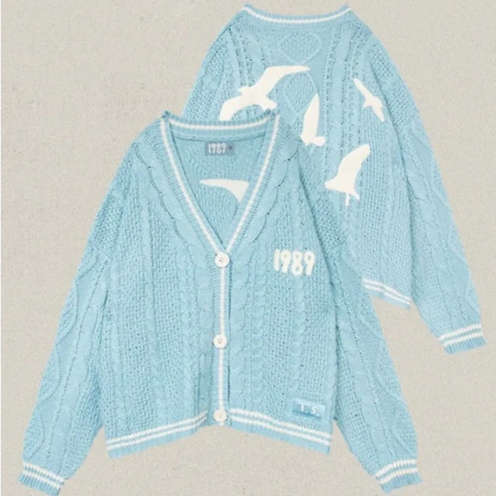 Authentic Taylor Swift 1989 cardigan